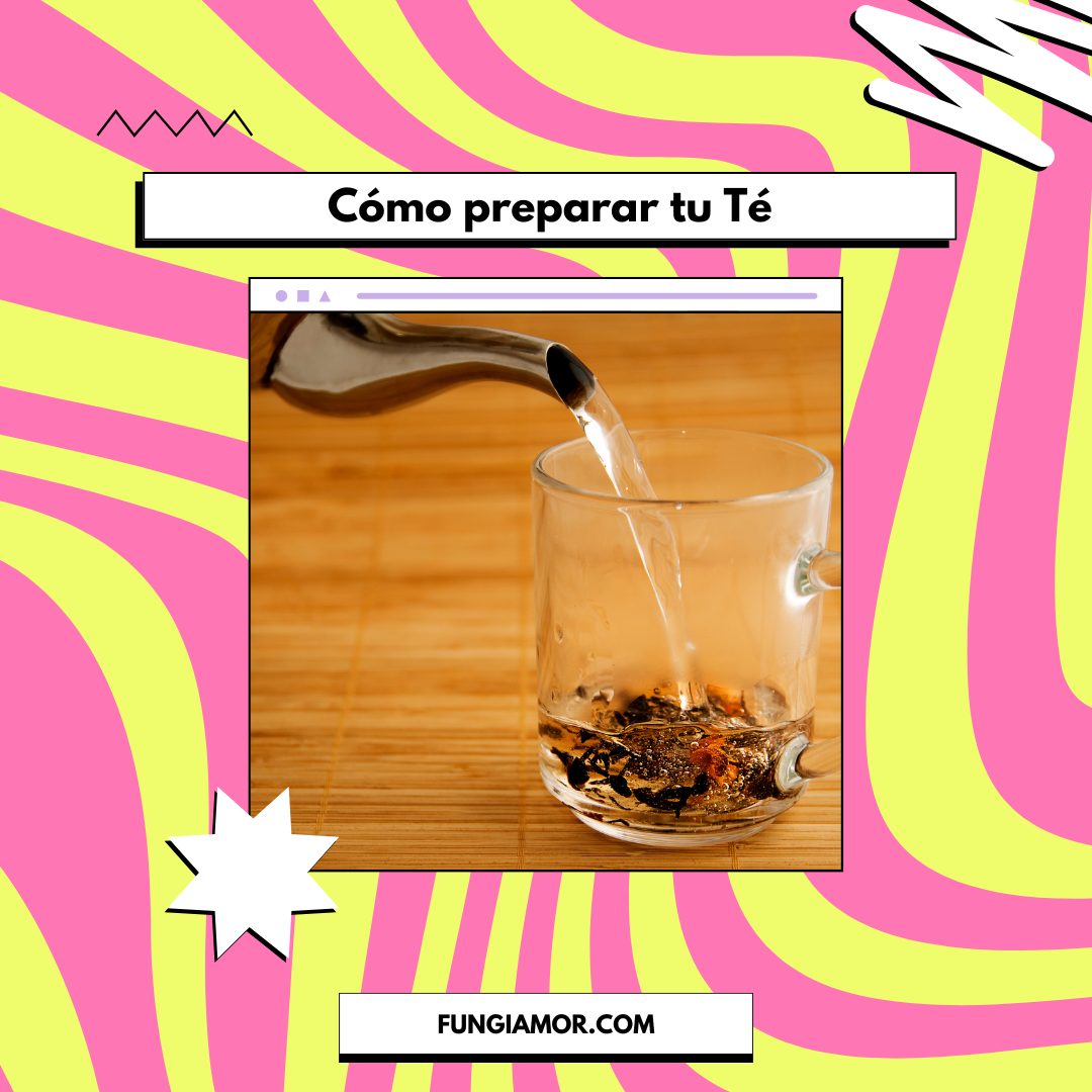 Cómo preparar tu Té Mushlove